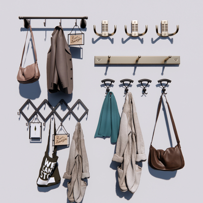 Modern clothes hook coat rack hanger hook