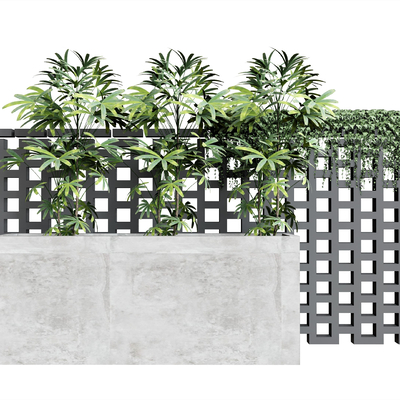 Modern Green Plant Stone Wall Tiles