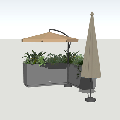 Modern Outdoor Parasol