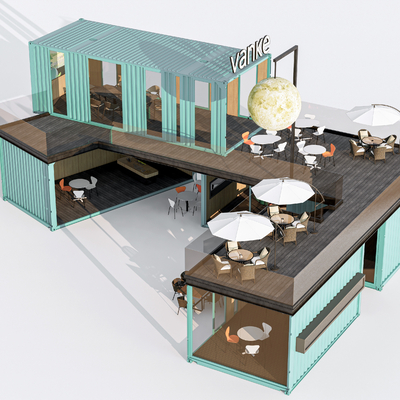 Modern Container Cafe