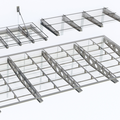 Modern steel structure canopy