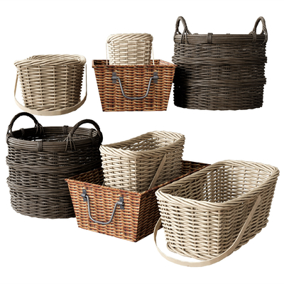 Nordic Bamboo Basket