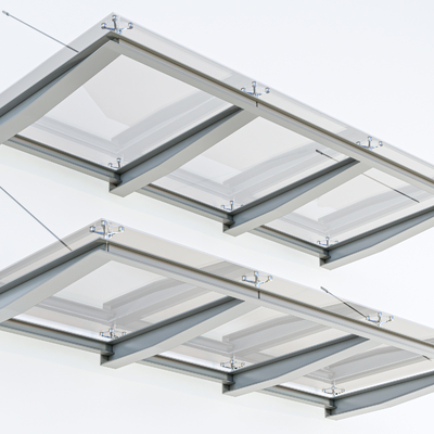 Modern steel structure canopy