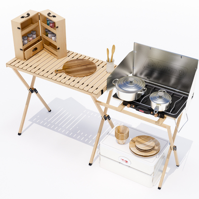 Modern Outdoor Camping Table