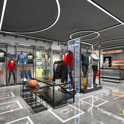 Modern Sportswear Store