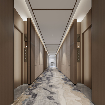 New Chinese Hotel Aisle