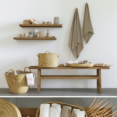 Wabi-sabi Style Washing Supplies