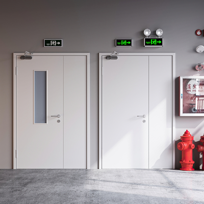 Fire door safety door fire hydrant fire extinguisher