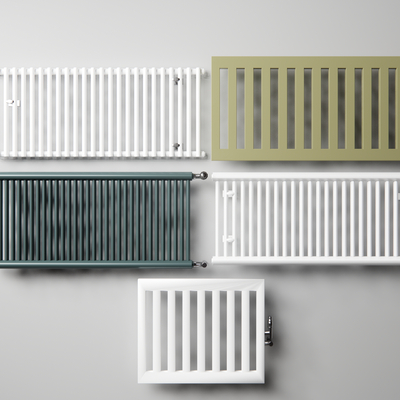 Modern radiator wall heating appliances