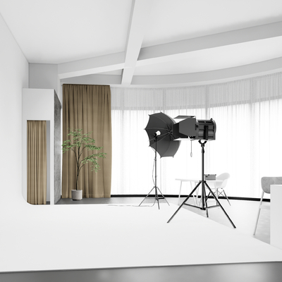 Modern Studio Photographic Equipment