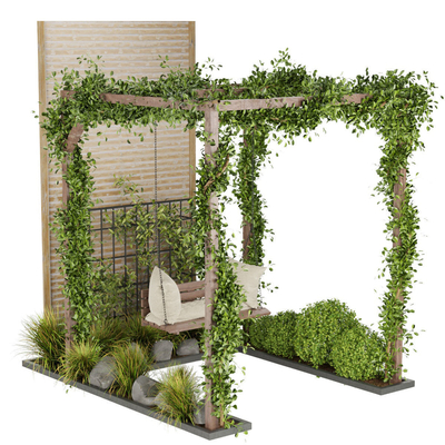 Modern outdoor leisure flower stand