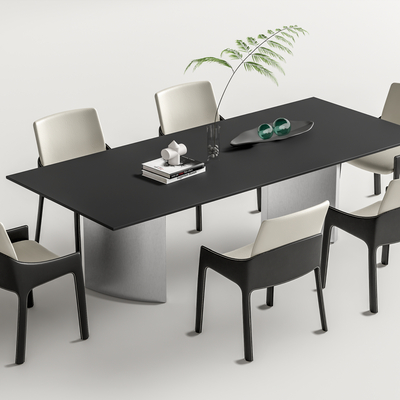 Poliform Dining Table and Chair