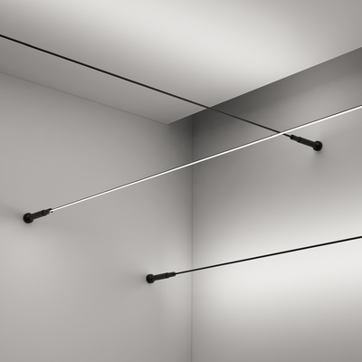 Modern Skyline Light Steel Strip Light Linear Light