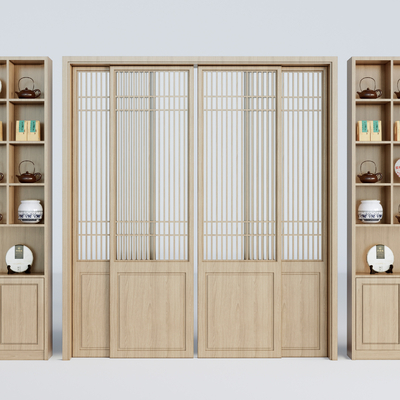 New Chinese-style Display Shelf Display Cabinet