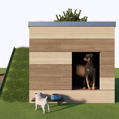 Modern Kennel Pet House Kennel