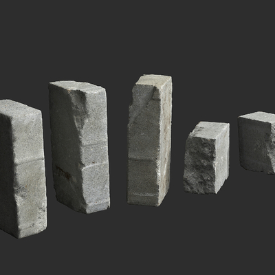 Brick brick cement brick cinder brick