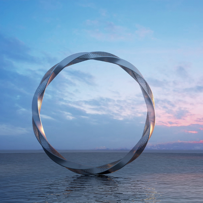 Modern Sculpture Sculpture Mobius Ring