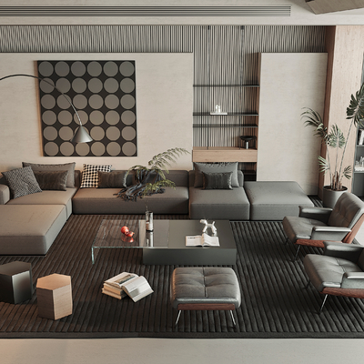 Milotti Minotti Sectional Sofa