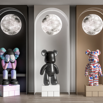 Violence Bear kaws Art Toy