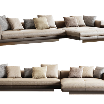 Flexform modern corner sofa