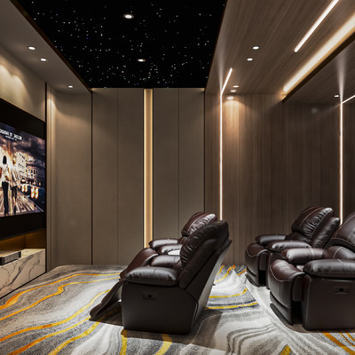 Private Cinema Modern Video Room