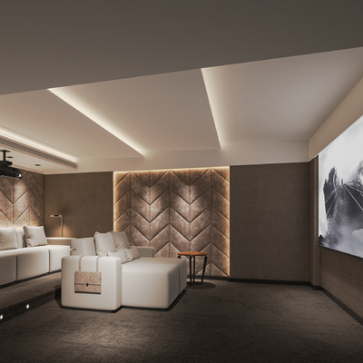 Private Cinema Modern Video Room