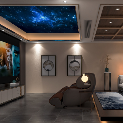 New Chinese-style Video Room Private Cinema