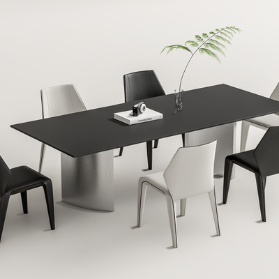 Minotti Dining Table and Chair