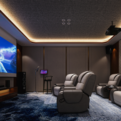 Private Cinema Modern Video Room