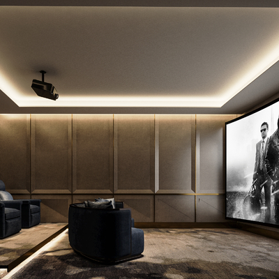 Private Cinema Modern Video Room