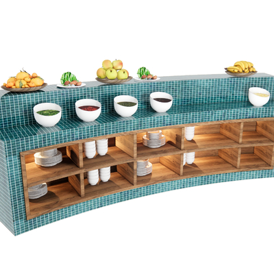 Modern buffet table seasonings table pick-up table