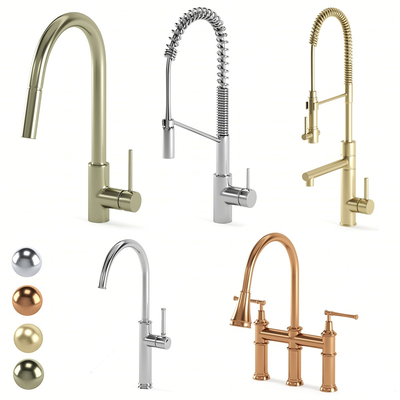 Modern stainless steel faucet