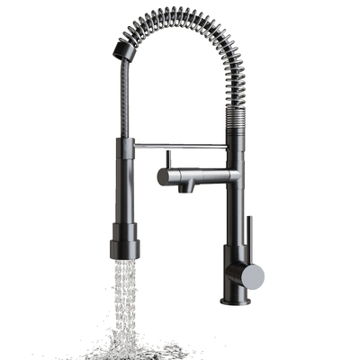 Modern draw faucet