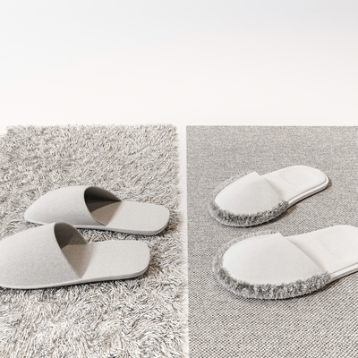 Modern cloth slippers wool carpet