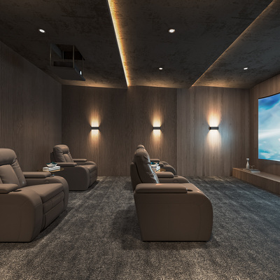 Private Cinema Modern Video Room