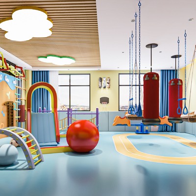 Modern Kindergarten Recreation Room