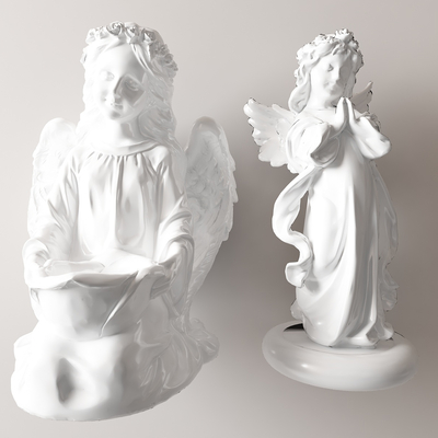 Classical sculpture angel statue