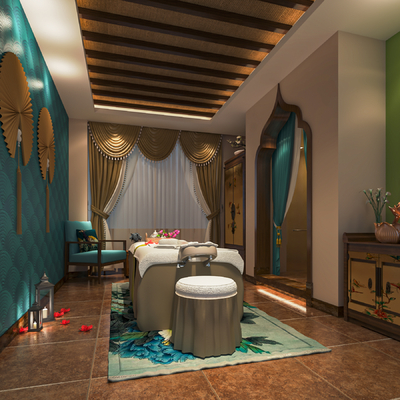 Southeast Asia Beauty Salon Room