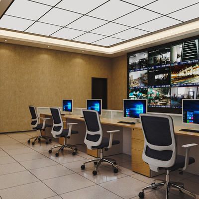 modern command control room