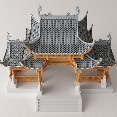 Ancient Chinese Pavilion