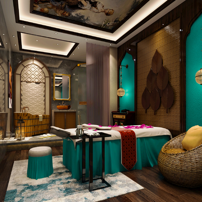 Southeast Asia Beauty Salon Room