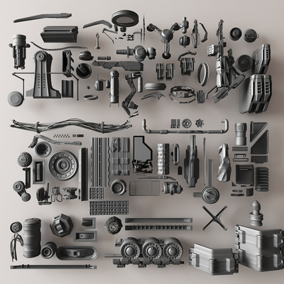 Industrial Equipment Machinery Hardware Parts