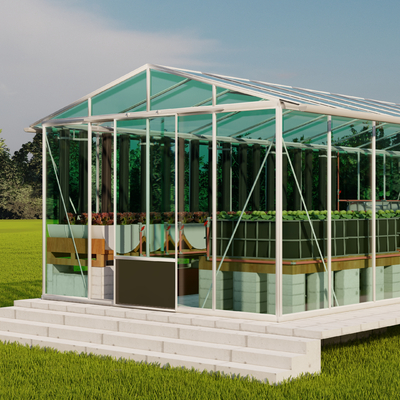 Sunshine room Vegetable greenhouse Greenhouse Vegetable field Vegetable garden