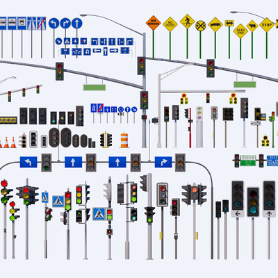 Traffic light signs