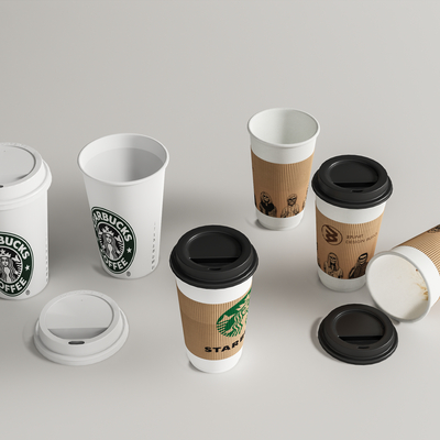 Coffee Cup Mug Paper Cup Milk Tea Cup