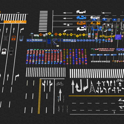 city road traffic signs Automobile Transportation lights