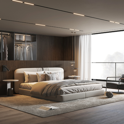 Minotti bedroom