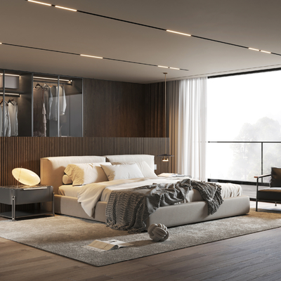 Minotti bedroom