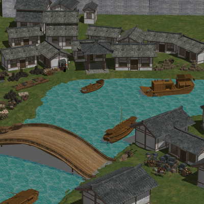 Ancient Canal Wharf Village