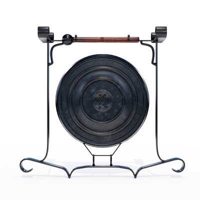 Chinese bronze gong musical instrument